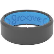 Groove Life Edge Ring, Various Sizes and Colours Deep Stone Grey
